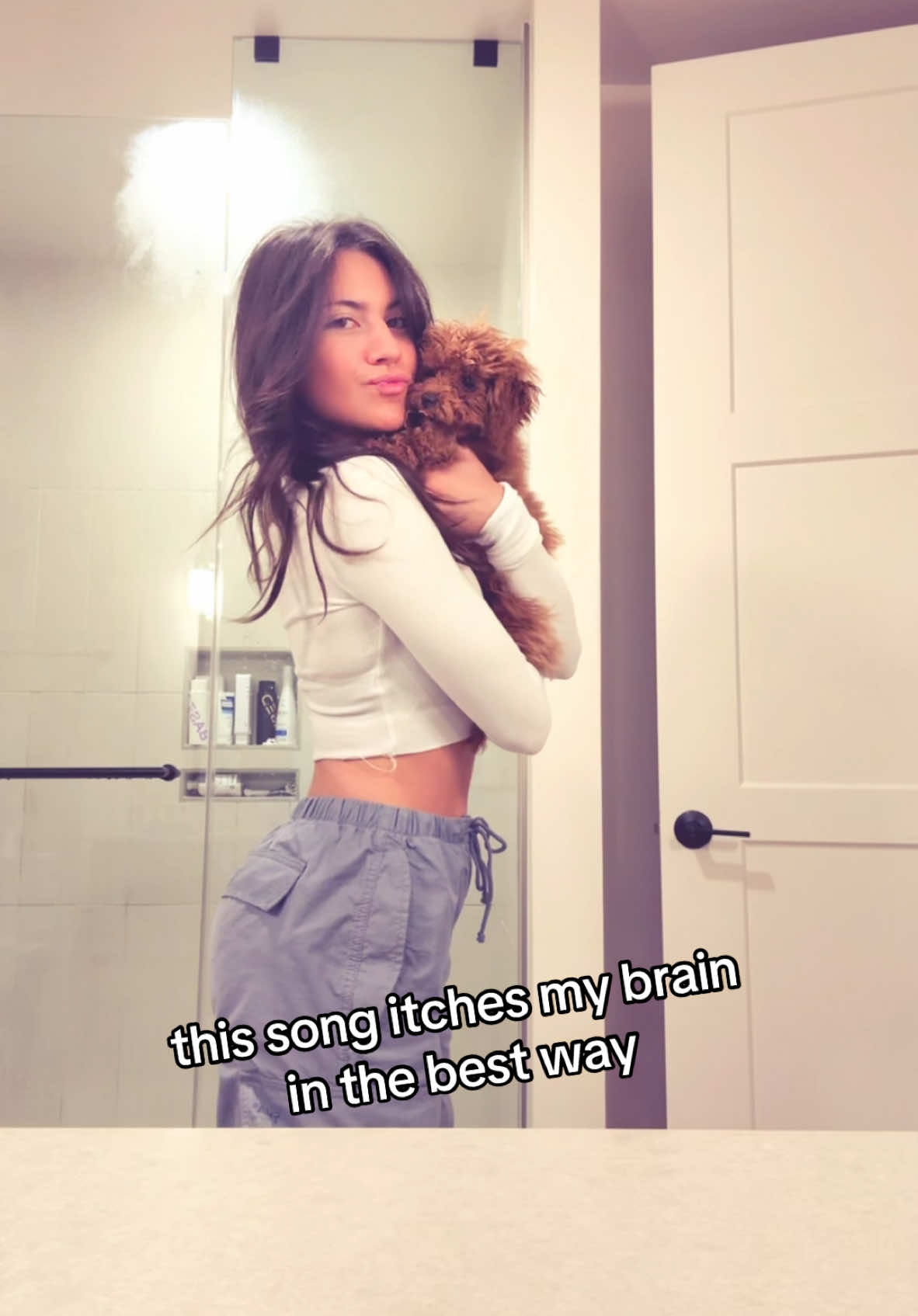 me and nuggs 🤞🤞 #puppy #dog #dance #trend #fyp 