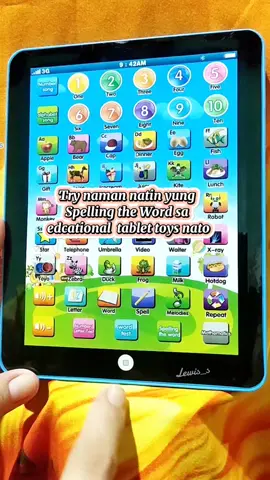 hindi lang pala bata mg eenjoy dito pati rin pala matanda khit malabo na mata🤭 highly recommend tlaga tu para sa mga bata my free na battery na din yang kasama #tablet #tabletforkids #educationaltoy #recommendations #tiktokfinds #fypage #fypシ 