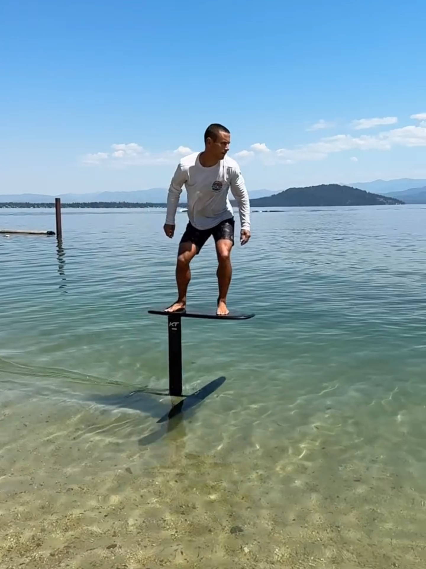 That's shallow 🔥 (IG🎥: @plantpositivefilms) #Unreel #Extreme #Wakeboarding #Sea #Shallow