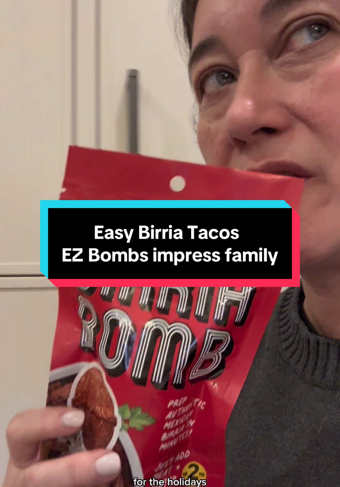 When family is visiting and you need a win @EZ Bombs easy birria tacos, they were impressed #birria #birriatacos #EasyRecipes #tiktokshop #tiktokshopfinds 