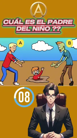 CUÁL ES EL PADRE  DEL NIÑO ?? #quiz #quiztime #quizchallenge #quizz 