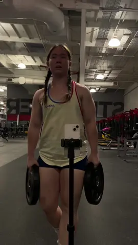 Lateral raises with plates i will never do it again #gym 
