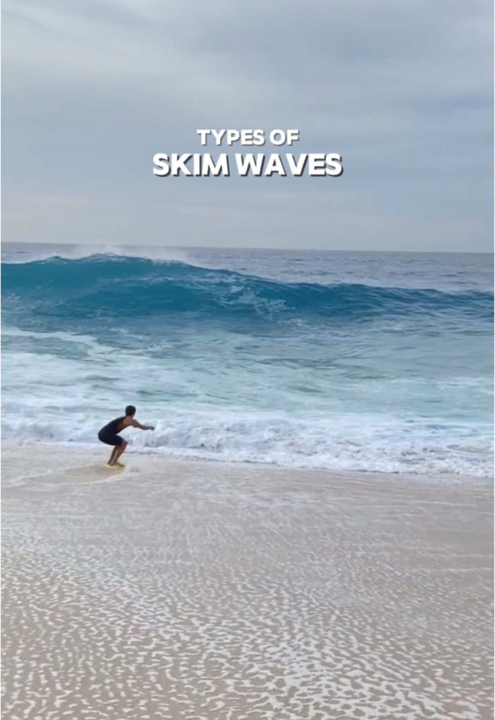 Skimboard might be the most versatile wave sport 🤔