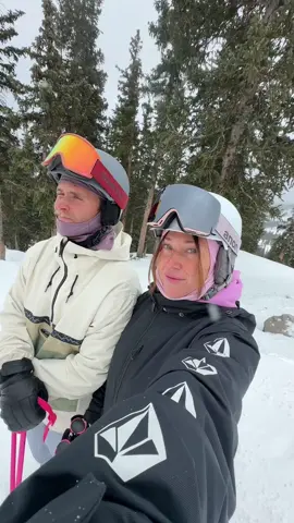 When our favorite hobbies are the same thing >>>>  #skitok #skiing #skiseason #skiingtiktok 