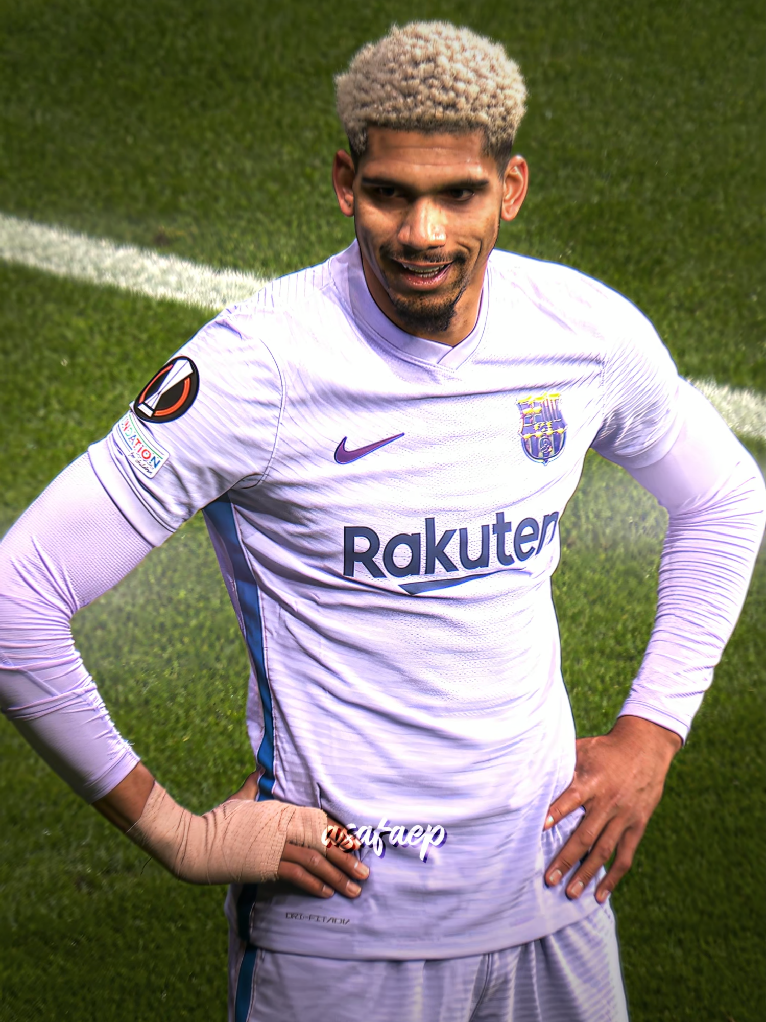 ARAUJO IS BACK🔥🔥 || #araujo #barca #barcelona #football #ucl #goat #edit #ae #aftereffects #cold #fcb #ronaldaraujo #travisscott || ib : @marcoftb1 @luminaticftbl