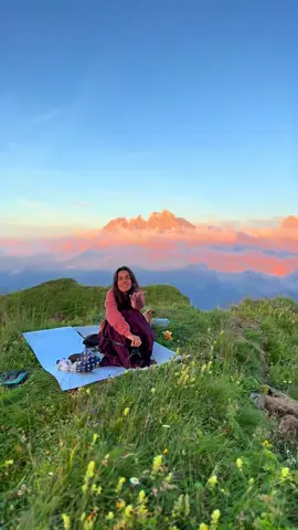 sitting in france, overlooking switzerland 🥹 #Hiking #sunset #mountain #mountains #alps #Outdoors #nature 