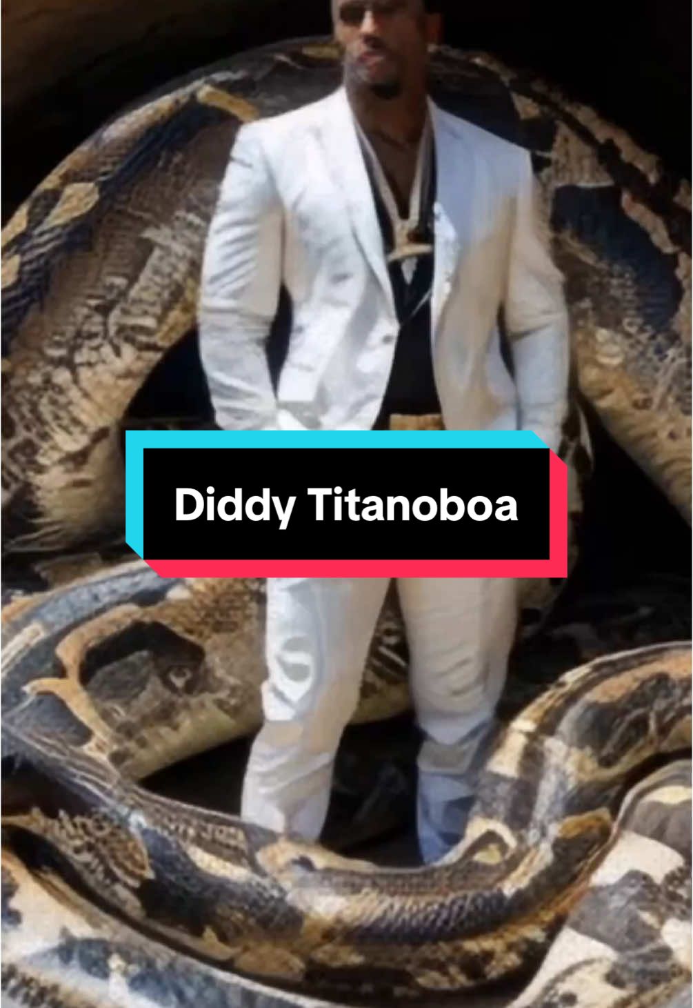 El video de la titanoboa es realmente aterrador 💀😨 #criatura #titanoboa #serpiente #caughtoncamera 