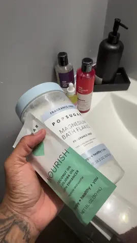 Best bath duo ever !! @POPSUGAR #musthaves #fyp #skincare #bathtime 