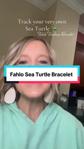I’m so excited to wear this Fahlo sea turtle journey bracelet. Each bracelet comes with a real sea turtle to track and you can follow. It’s incredible journey. ##newyearnewaura@@Fahlo##fahlo##fahlobracelets##trackingbracelets##animaltracker##animallover