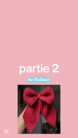 tuto crochet 🧶 nœud 🎀super facile à faire partie 2 jeudi tuto 😍#crochetersoftiktok #crochet #viral_video #tutorial #cotedivoire🇨🇮 #tiktokfrance🇨🇵 #pourtoi 
