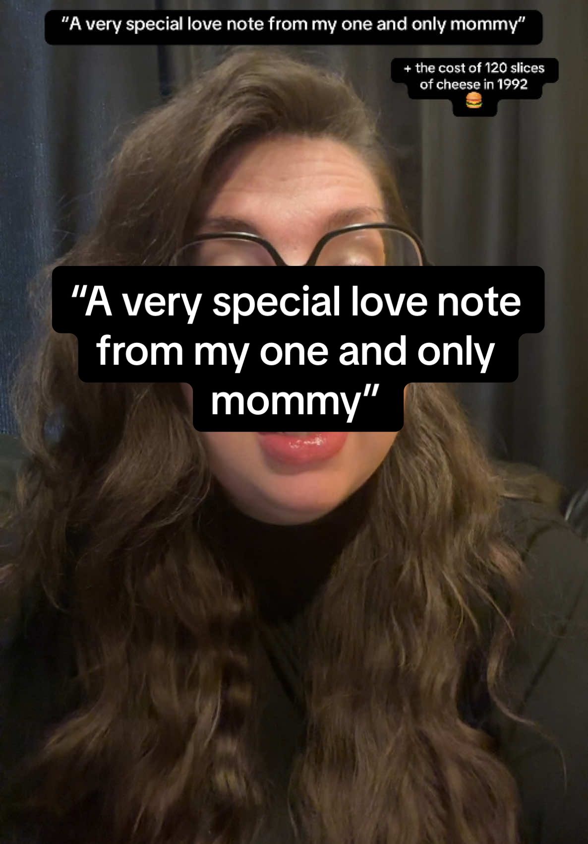 I was eight years old when my mom wrote this. If you’d like a visual, the video labeled Second Grade, is who received this “special love note from my one and only mommy” stick around for the price of 120 slices of cheese and 10 lbs of graham crackers in 1992! #fyp #mommy #motherdaughter #MomsofTikTok #mom #momlife #momtips #momtobe #secondgrade #eight #90s #90skids #slicedcheese #cheese #rbf #mother #moms #lovenotes #loveletter  