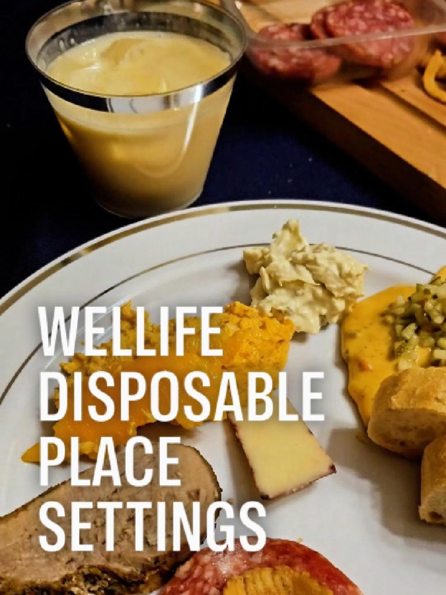 Just tell me where to be and I'll be there #partysupplies #dinnerware #plates #hosting#placesetting #newyearseve #dinnerparty #bougie #bougieonabudget #tiktokshopfinds Wellife 350-piece Disposable Place Settings Kit