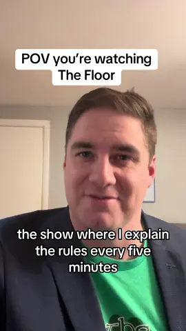 You’ll be show a series of images containing deserts… #thefloor #fox #tv #gameshow 