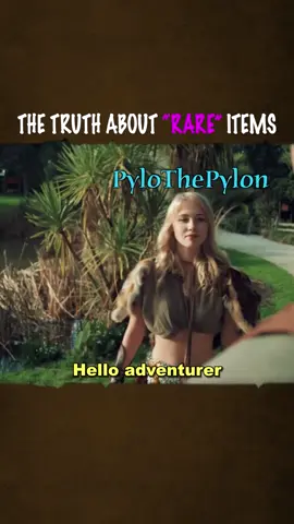 Rare items be like