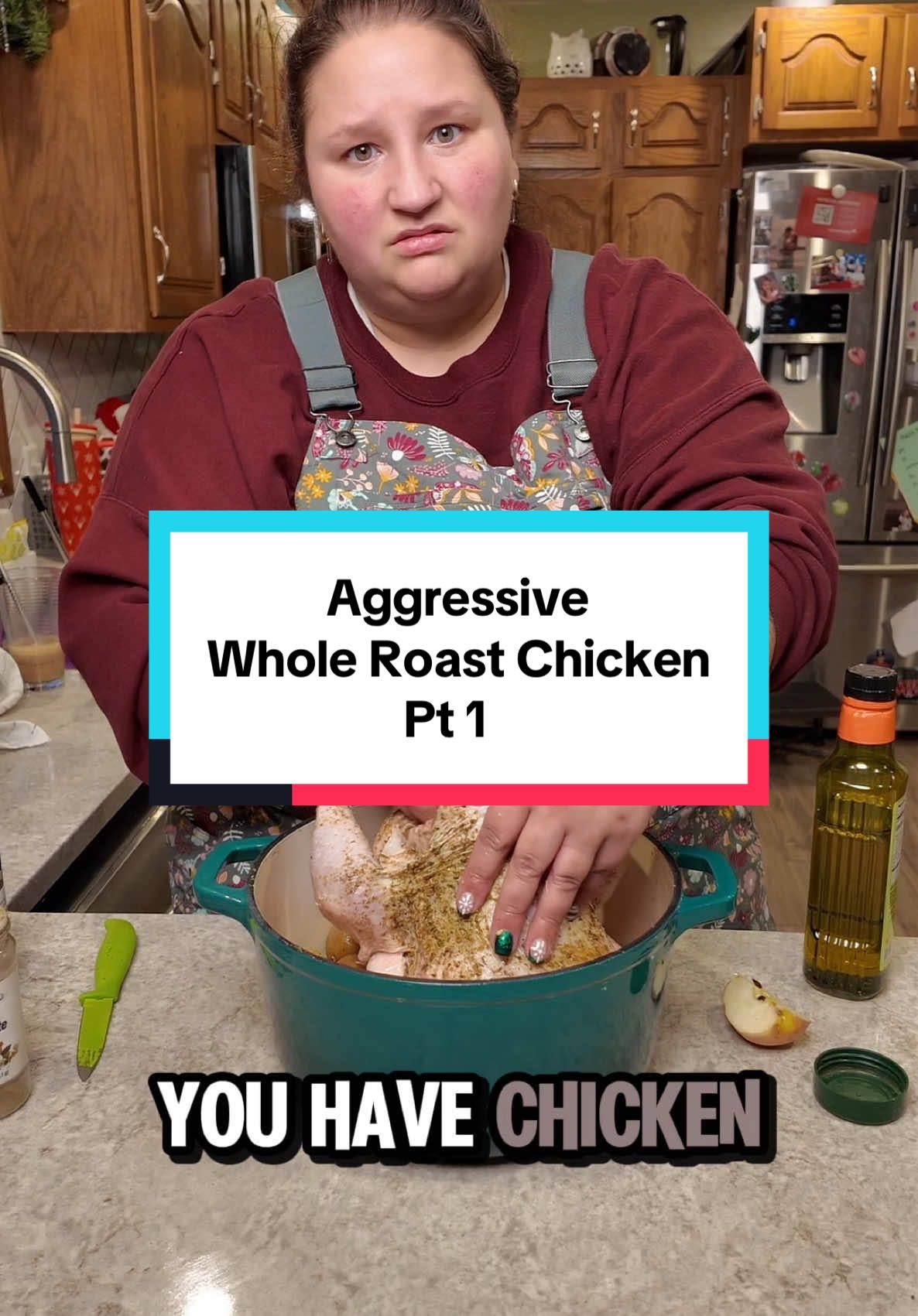 #AggressiveTutorials #AggressiveTutorialLady #AggressiveCookingShow #AggressiveCookingTutorials #Aggrecipes #roastchicken #chickendinner #dutchovendinner #dutchovenchicken