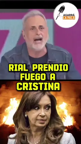 RIAL PRENDIÓ FUEGO A CRISTINA EN VIVO #argentina #casta #milei #cristina #economia #agarralapala 