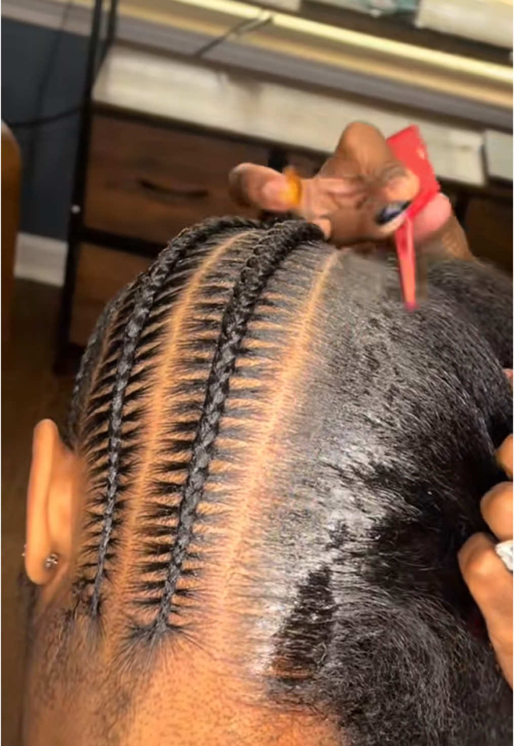 STITCH BRAID TUTORIAL 🎬 Products matter with these braids. A good mold matters with these braids.  #fypシ #fypシ゚viral #braids #braidstutorial #braid #braid #stickyicky #braidersontiktok #braider #braidstyles #stitchbraids #stitch  Use Code: RSTYLES10 for discount @Ranika Styles 