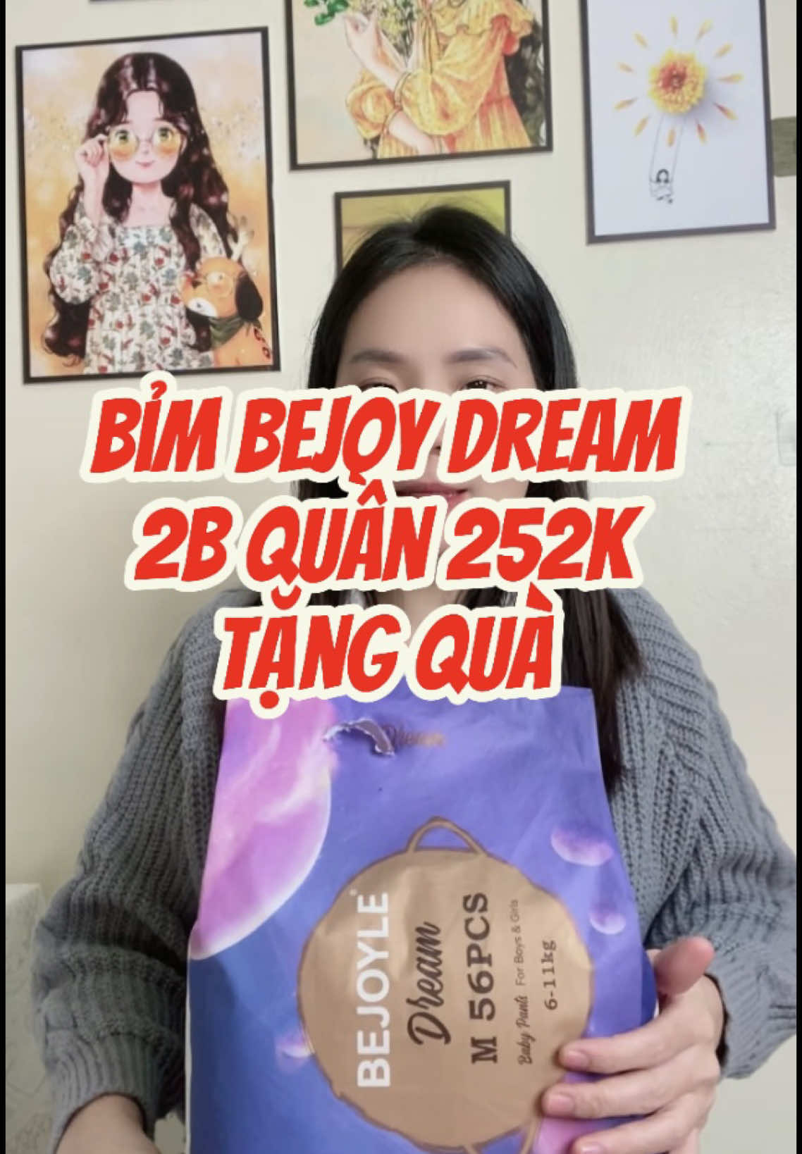 Bỉm bejoy giá đẹp quá mẹ ơi #bejoyledream #bimbejoyle #mecuakhoai16 #bimchobe #mevabe  #xuhuong #sale 
