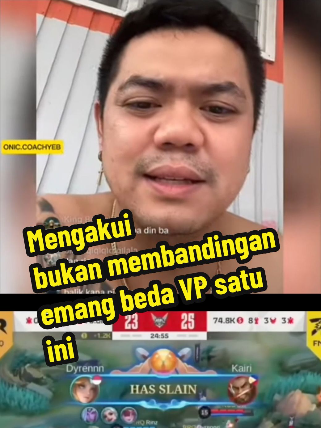Jago itu diakui Manusia itu tempatnya salah, wajar bukan Nabi boy...  #rrqhoshi #rrq #mplid #rrqkingdoom #mobilelegends_id #mlbbttofficial #fypmlbb #mlbbtiktok 