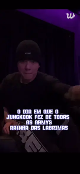 Depois de um ano ele voltou e eu chorei…chorei muitoooo..que emoção…que dia 🥺😍💜🙏🏻  . . . #bts #btsarmy #lovers #jklive #jungkook #rainhadaslagrimas 