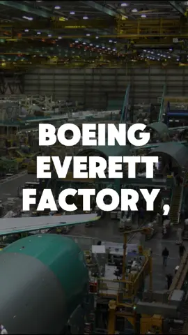 La Fábrica más Grande de la historia del mundo 🫢😮  #arquitectura #construcao #fyp #fabricas #boeing 
