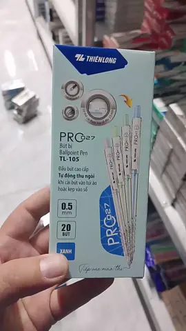 #Thiênlong #giátốt #butbithienlong #saleluongve Bút bi Tl-105 pro 027 phiên bản cải tiến,công nghệ mực mới viết êm trơn