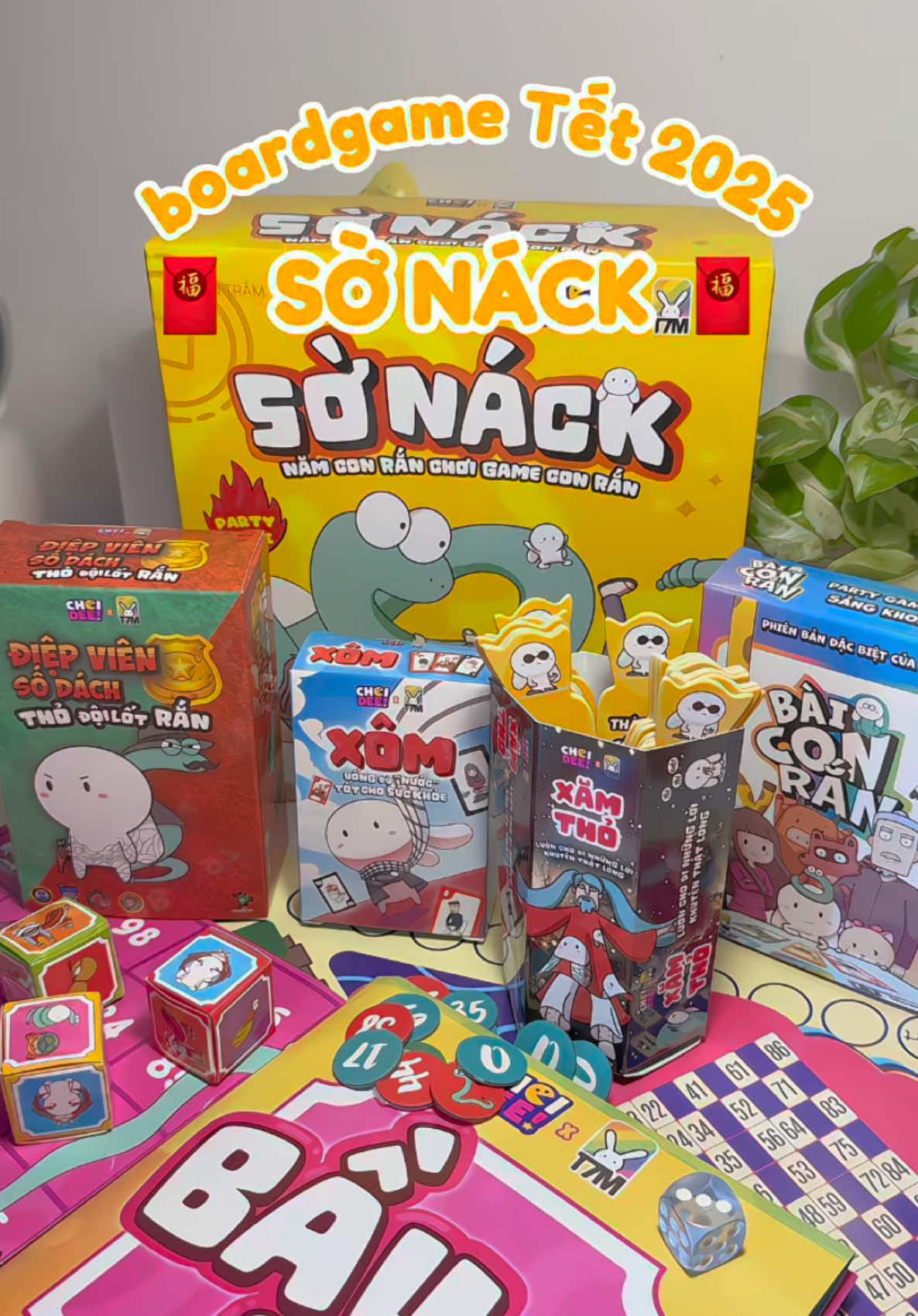 Bộ này chơi với bạn bè, người thân bao vui luôn #choideevietnam #sờnáck #boardgames #tetnaychoigi #tetatty2025 #xuhuong #trending #viral #unbox 