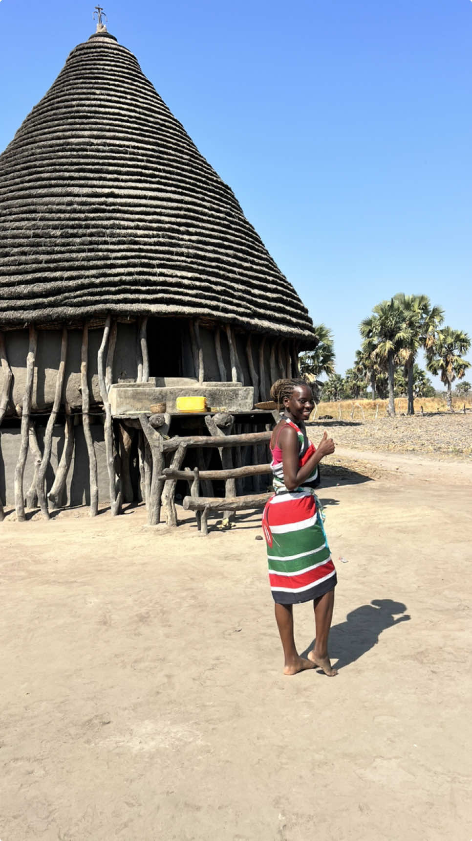 Inside this Giant Multmillion hut in an African village #fyp #fy #f #viralvideo #america #viral #homstead 