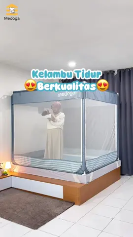 🌟 Kelambu Medoga Anti Jatuh – Kualitas Terbaik! 🌟 Ingin tidur nyenyak tanpa khawatir kelambu jatuh? Kelambu Medoga hadir dengan kualitas unggul dan desain anti jatuh yang pastinya nyaman dan aman! 🌙✨ 🔧 Komponen Grade A: ✅ Tiang yang kokoh dan tahan lama ✅ Jaring anti nyamuk dengan kualitas terbaik ✅ Kain lembut dan nyaman di kulit ✅ Konektor yang kuat dan mudah dipasang Nikmati perlindungan maksimal dari nyamuk dan gangguan tidur lainnya, tanpa khawatir kelambu jatuh! 💯 💡 Dapatkan kelambu Medoga sekarang dan rasakan kenyamanan tidur yang sesungguhnya! #kelambumedoga  #kelambu  #kelambuanak  #produkbayi  #perlengkapanbayi