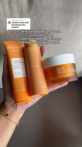 Membalas @deti bisa pakai skincare yang ini ya kaa🫶🏻 #skincare #dullskin #wardah #wardahbeauty #vitc #serumvitc #vitaminc 