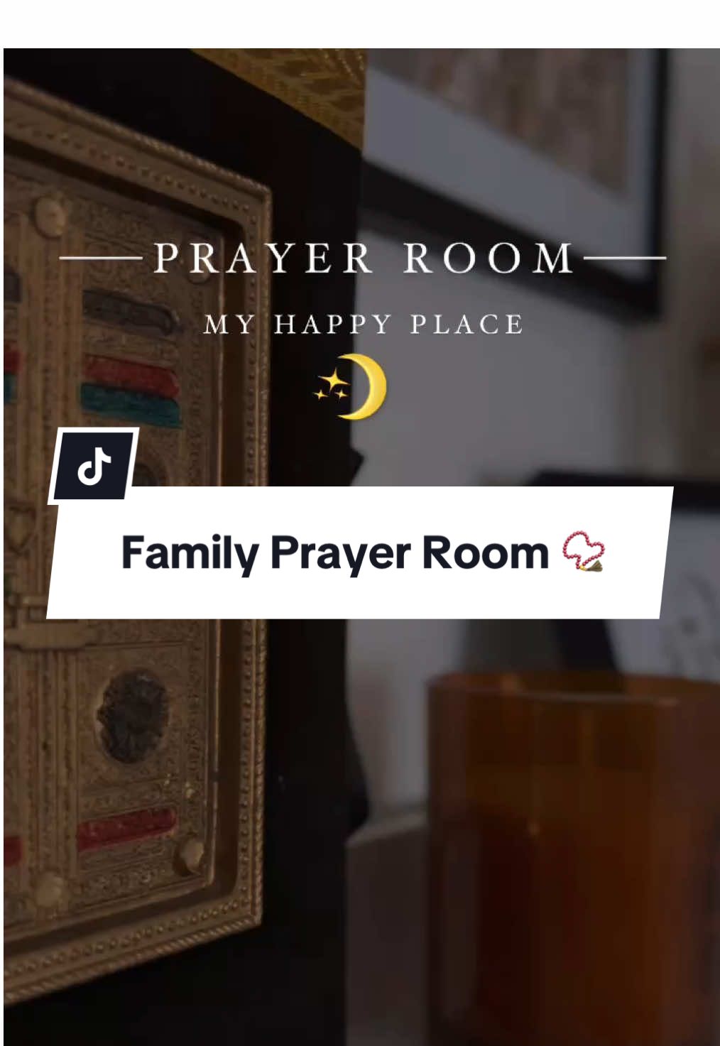 Prayer room goals. ✨🌙 A room for the whole family. #prayerroom #prayercorner #muslimtok #nasheeds #Ramadan #ramadan2025 #muslimah  #fypp #foryoupagee #fypageシ  