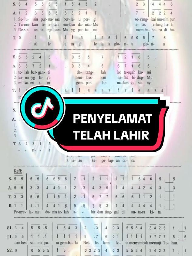 Penyelamat Telah Lahir-Lagu Natal-Cipt: P. Ladis Naisaban, SVD#fypシ゚viral#lagumisanatal#lagumisakatolik#lagurohanikatolik#partiturlagumisa#katolikku_keren#fyp 