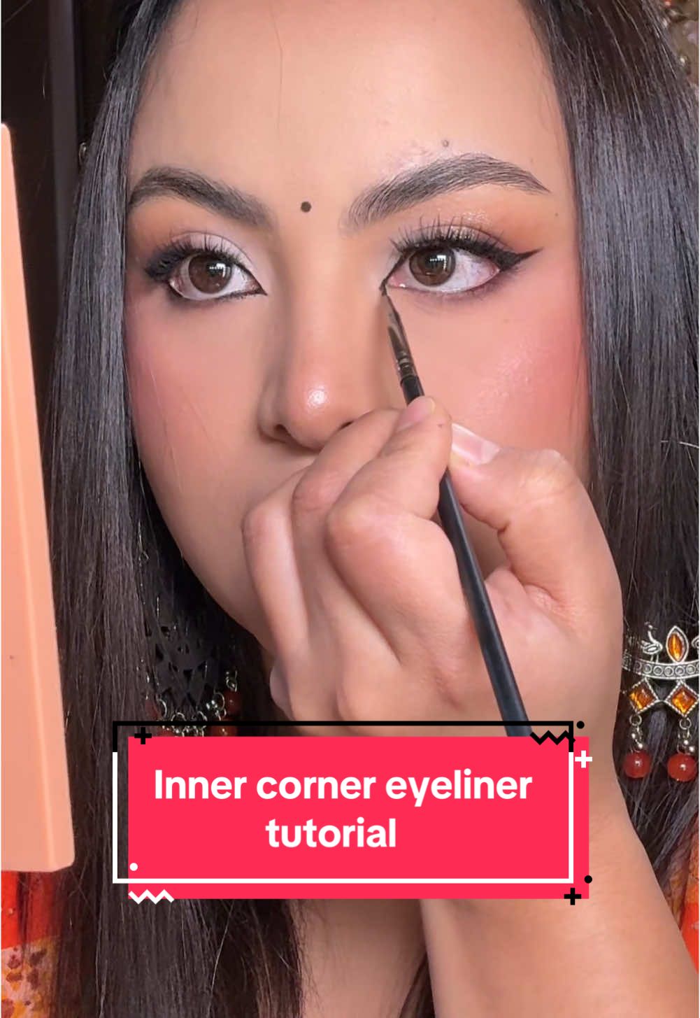 Replying to @Pabitra Poudel Here i used @INGLOT Cosmetics ko gel eyeliner .. yedi hajurlai gel eyeliner xaina vaney black eyeshadow bata try garnu vayeni hunxa .. so hope this helps .. keep supporting and thank you so much for commenting.. #innercornereyeliner #innercornereyelinertutorial #makeupbysajna #nepalimakeupartist #japan #japan #injapan🇯🇵 #nepalitiktok 