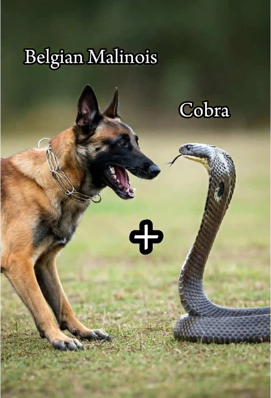 Belgian malinois and Cobra Mix ☠️ #belgianmalinois #cobra #cobinois #hybrid #dogsoftiktok 