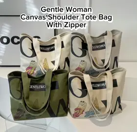 Mumu 3079 Thai New Fashion Gentle woman Canvas Shoulder Bag Tote Bag With Zipper #Affordable✔️ #Quality✔️ #tiktokfinds2024 