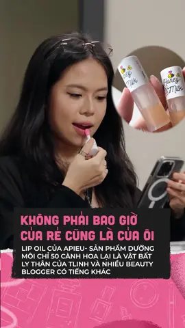 Em này dưỡng qua đêm môi bao đã 😍  #celebnetwork #clmedia #xuhuonglamdep #reviewlamdep #clbeauty #BeautyTok #apieulipoil #dauduongmoiapieu #apieu 