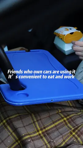 Use this steering wheel table to eat and work in the car #tiktokshopcrossborder_seasales #tiktokshopsgsale #fys #goodthing #goodthingshare #fyp #toohot #carsupplies #cartools #tiktokshopblackfriday #tiktokshopcybermonday 