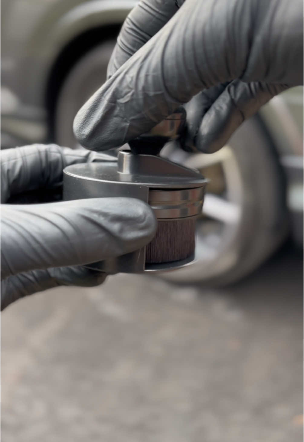 Tyre dressing applicator! #ezcarcare #carcleaning #satisfying #tyredressing #mobiledetiling #paidad #fyp #carlux #ukcar #nottingham #hucknall #viral #transformation #enhancement 