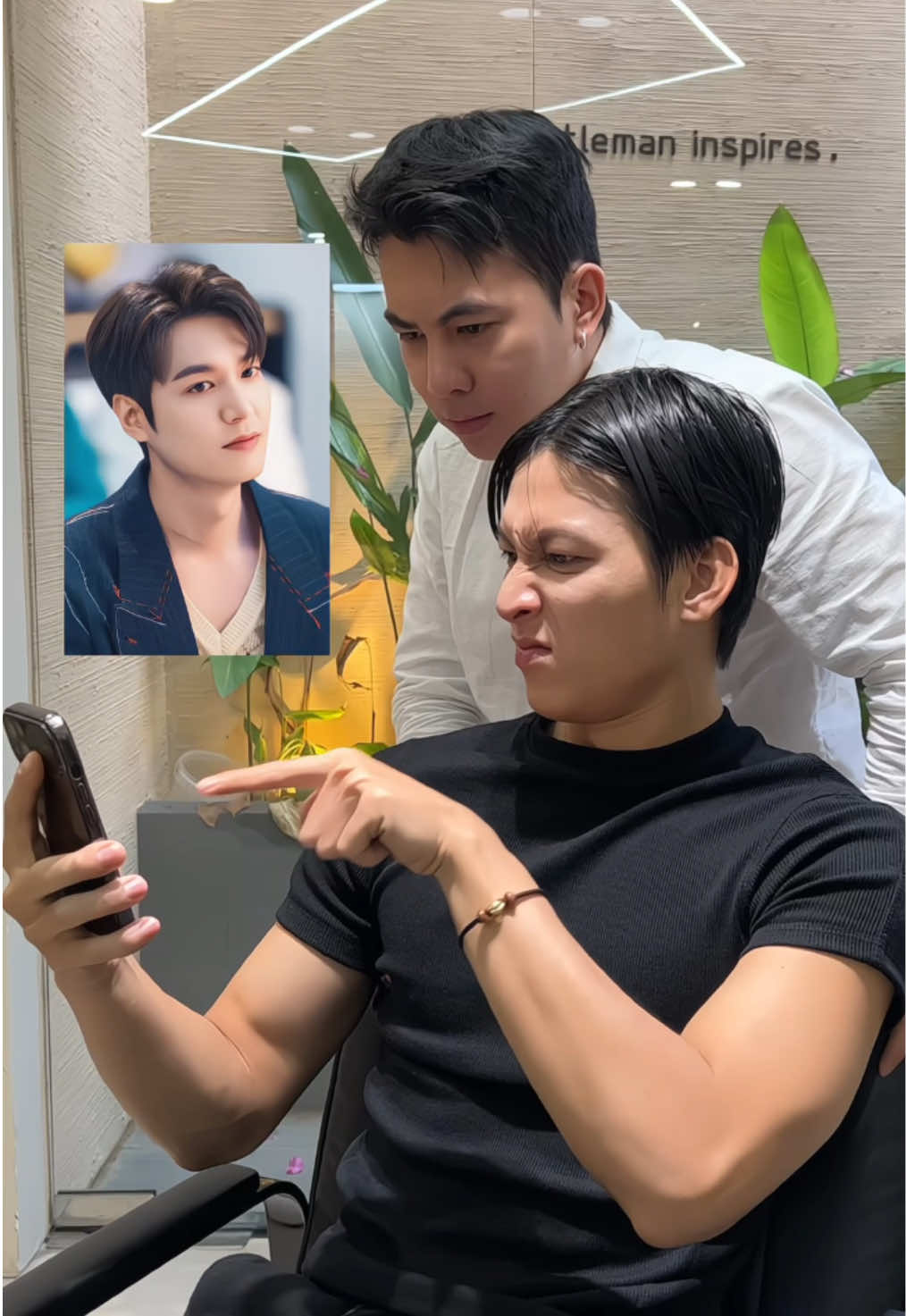 Phần 5- Hair cut #xuhuong #leeminho #leeminho_official #leeminhoquangngai #leemindung #bienhinh #hairstyle #haircut 