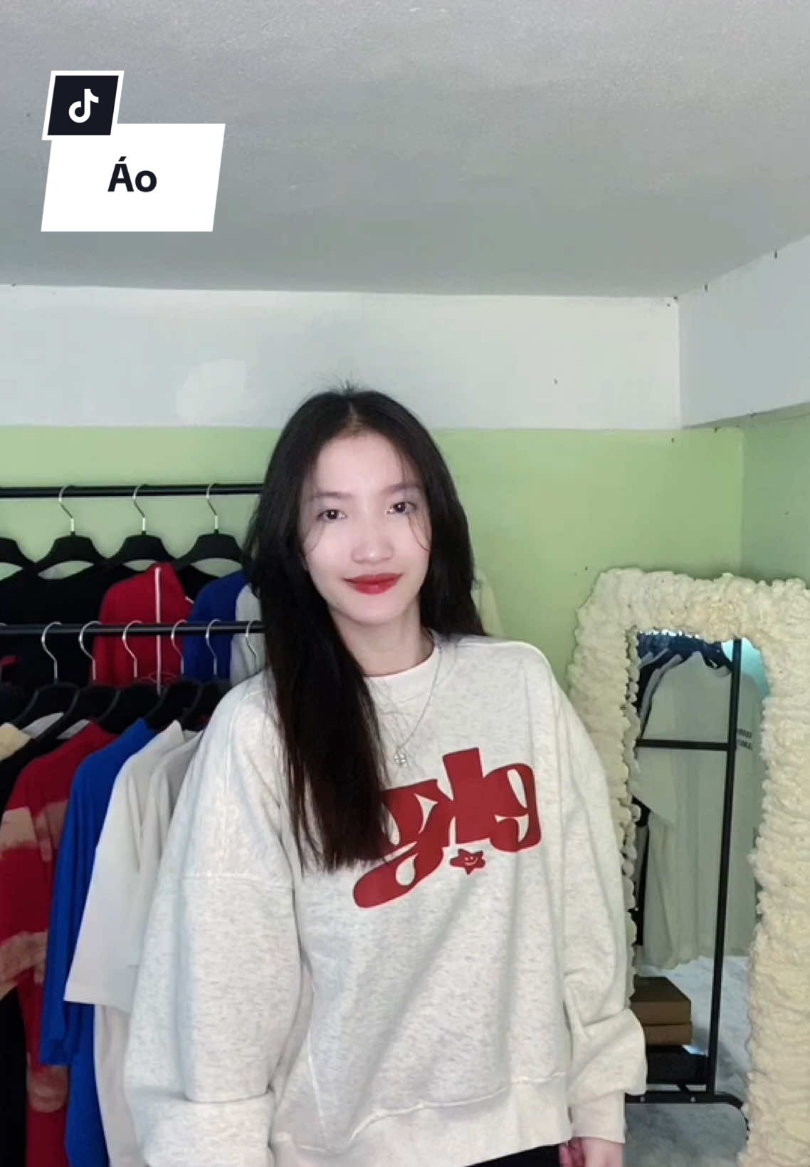 Xinh vá iii 😗👚❤️ #fyp #review #trend #sweater #aoxinh #xhtiktok 