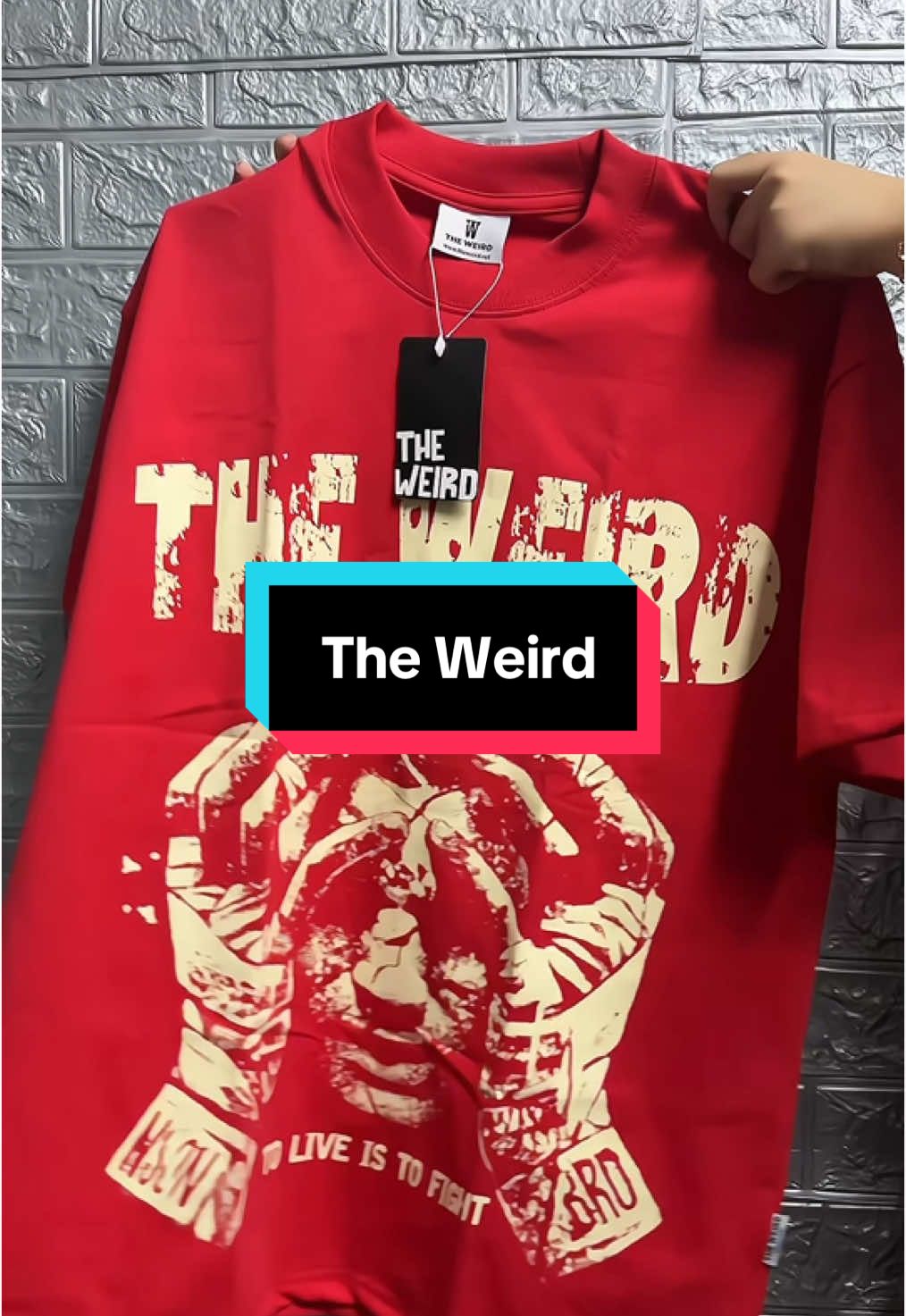 Áo thun  The Weird#xuhuong #localbrand #viral #fpy #outfit 