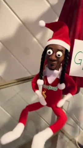 “Gyatt” is a new slang term that expresses a strong surprise, often in reference to seeing a large butt 🤣 #elfontheshelf #snooponastoop 