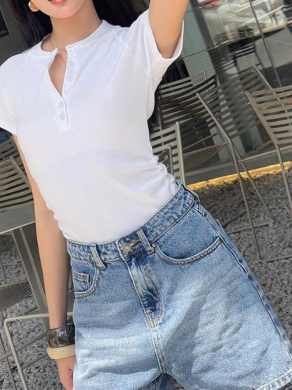 Quần short jean nữ ngắn lưng cao  Jeans Denim Shorts Women Pants mới Giá chỉ 319.000₫! #quanjeancapcao #quanjeanongrong #quanjeannu #quanjean @tiktokshopgiangdo @tiktokshopgiangdo @tiktokshopgiangdo 