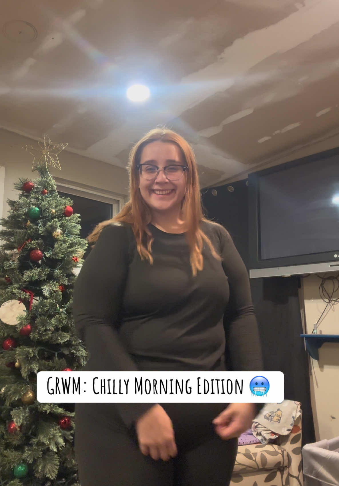 Chilly mornings call for fleece lined clothes! 🥶 #tiktokmademebuyit #chillymornings #fleecelinedleggings #fleecelinedoutfits 
