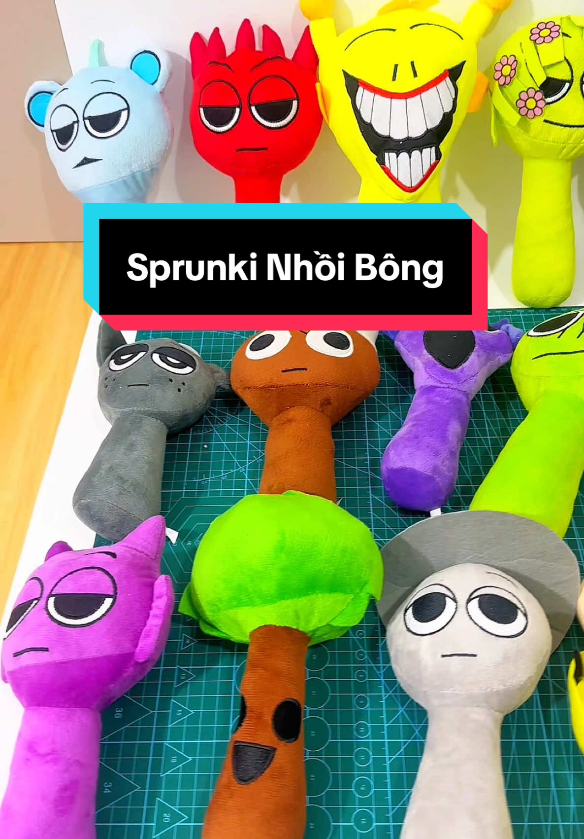 Sprunki nhồi bông nhiều mẫu rất dễ thươngg 🧡 #dochoi #dochoichobe #xuhuong #viral #sprunki