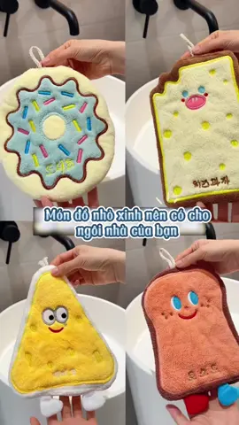 Khăn Lau Tay Vải Nhung San Hô Họa Tiết Hoạt Hình Thấm Hút Tốt   ##decor##phukien##decorxinh##khanlaudanang##phongdep##RoomTour##trangtriphong##noithat##trangtrinha##fyp