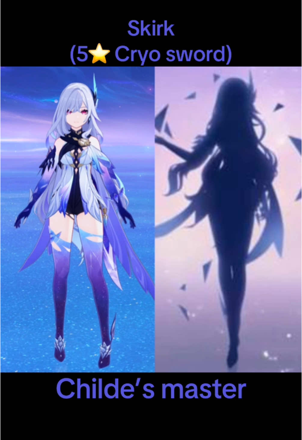 Genshin chatacters reveal for 5.X #foryoupagе #fyp #fypシ゚ #foryou #genshin #GenshinImpact #genshinplayer #genshinfyp #hoyoverse #skirk #skirkgenshinimpact #iansan #iansangenshinimpact 