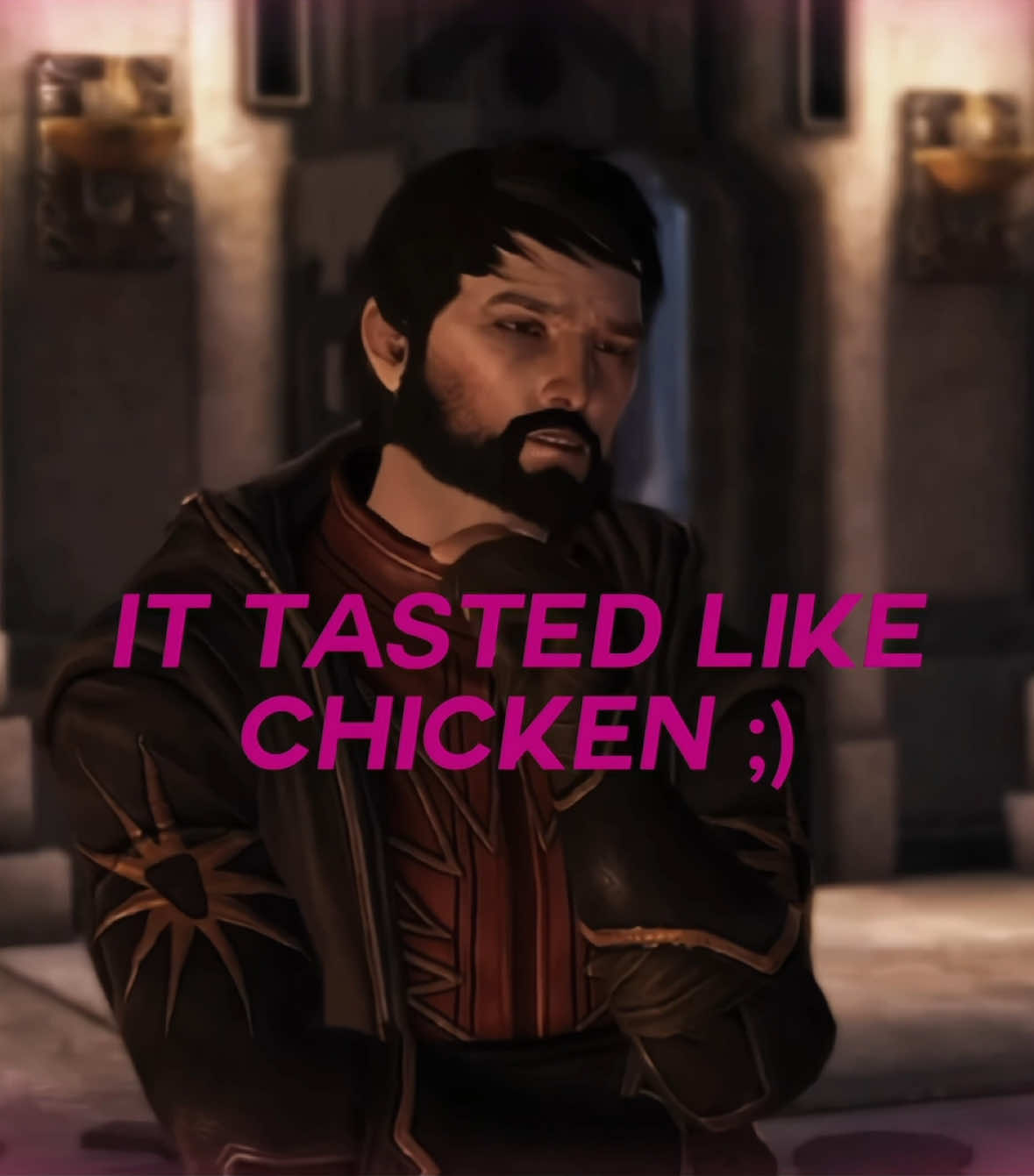 Why did Hawke even say this bruh LMAOO // #dragonage #garretthawke #gamingedit #fenris #fenrisdragonage #bioware #dragonage2  ORIGINAL CONTENT 