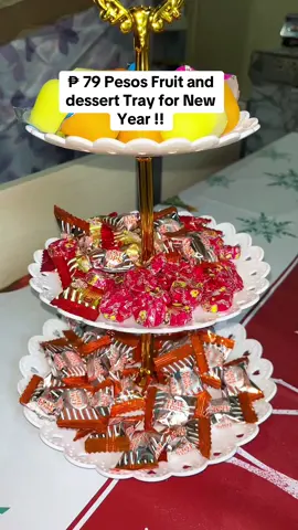 #tray #desserttray #fruittray #fruitstand #newyear #musthave 
