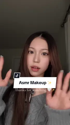 ASMR makeup (grwm) 🫧🩵 #fyp #makeup #grwm #asmr #メイク 